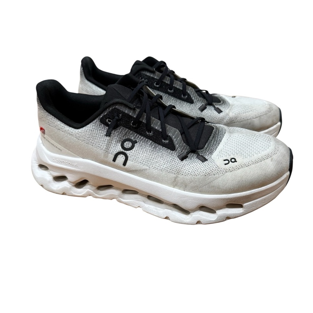 ON Running White and Black Sneakers